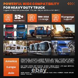 Lancement du scanner de camion lourd LAUNCH CRP129 HD avec système complet de diagnostic de voiture OBD2.