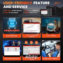 Lancement du scanner de camion lourd LAUNCH CRP129 HD avec système complet de diagnostic de voiture OBD2.