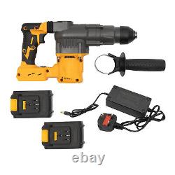 Marteau perforateur à vitesse variable SDS Heavy Duty avec sécurité d'embrayage + mèche de forage.