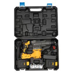 Marteau perforateur à vitesse variable SDS Heavy Duty avec sécurité d'embrayage + mèche de forage.