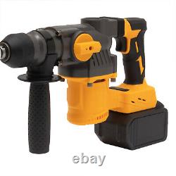 Marteau perforateur à vitesse variable SDS Heavy Duty avec sécurité d'embrayage + mèche de forage.