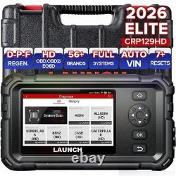 Outil de diagnostic complet LAUNCH CRP129HD pour poids lourds, pour MAN et DAF