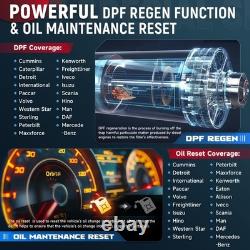 Outil de diagnostic complet LAUNCH CRP129HD pour poids lourds, pour MAN et DAF