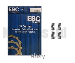 Plaques d'embrayage et ressorts EBC Heavy Duty adaptés pour Kawasaki ZX6R ZX636 B1H / B2H 2003-04