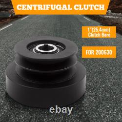  Poulie d'embrayage centrifuge 25,4 mm pour moteur 8-16 CV 2000-3600 RPM lourd.